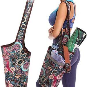 Yoga Mat Bag with Large Size Open Pocket(1 Bag(Any Style))